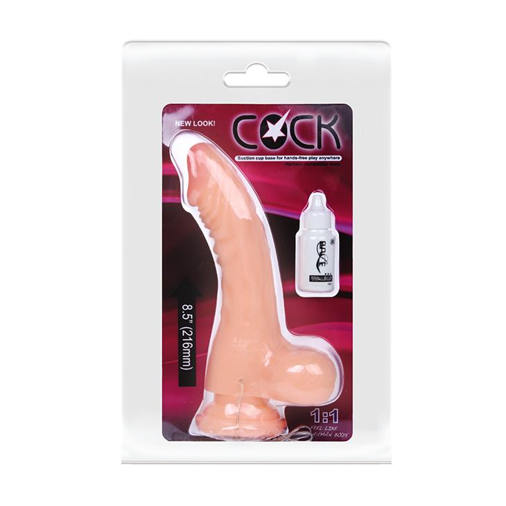 7-Realistyczne żylaste dildo z wibrującą końcówką-7