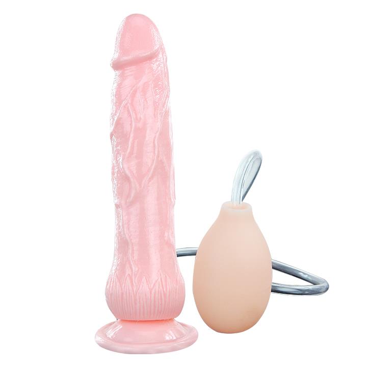 1-Dildo z wytryskiem super realistyczny penisa 19cm-1