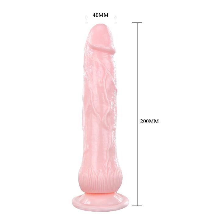 3-Dildo z wytryskiem super realistyczny penisa 19cm-3