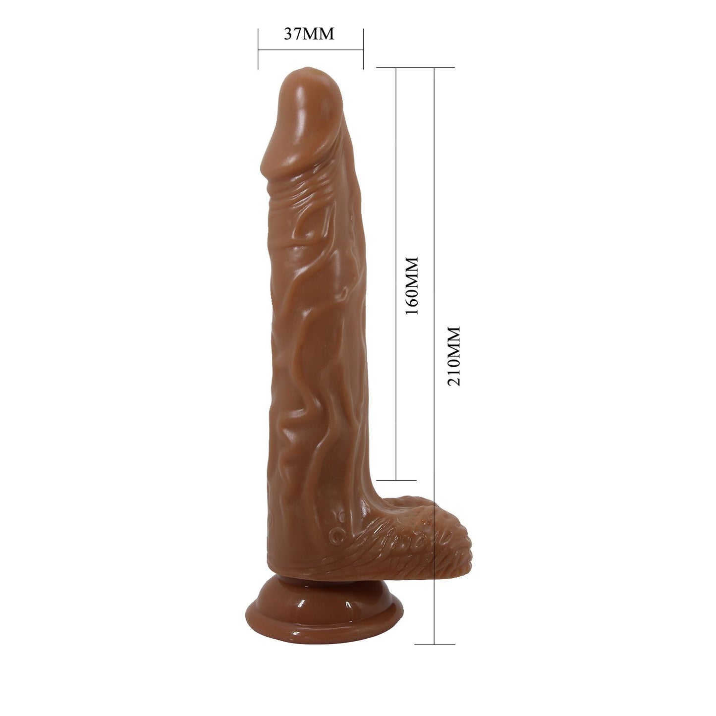 6-BAILE - Bodach 7,8'', 7 vibration functions 7 rotation functions Thrusting Wireless remote control Suction base-6
