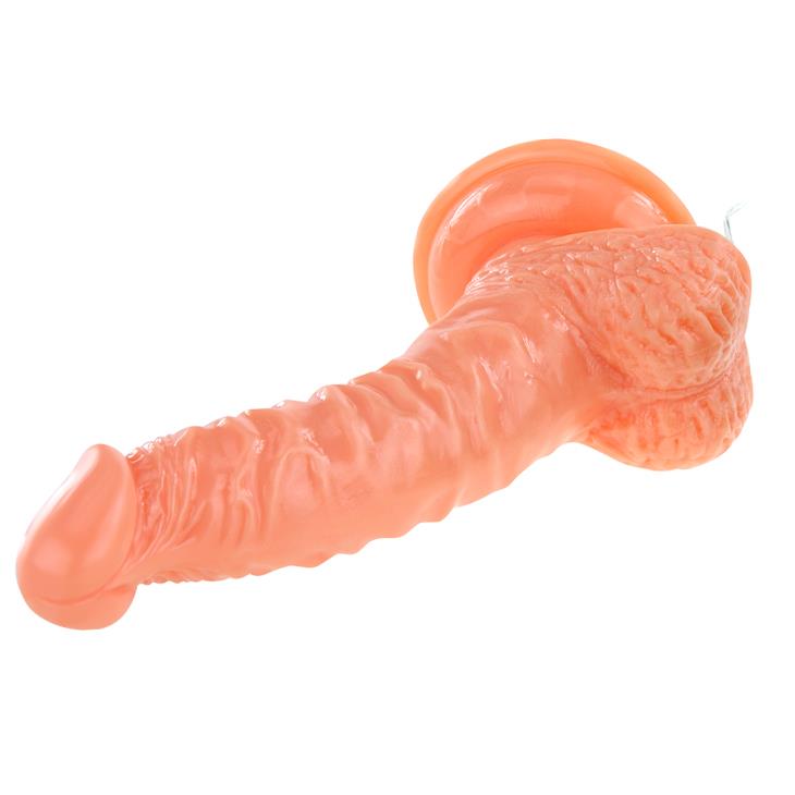 3-Wibrujący żylasty realistyczny penis z przyssawką-3