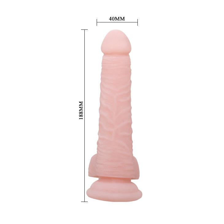 3-Duże grube dildo z przyssawką i jądrami sex 18cm-3