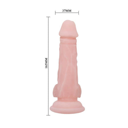 4-Duże grube dildo z przyssawką i jądrami sex 16cm-4