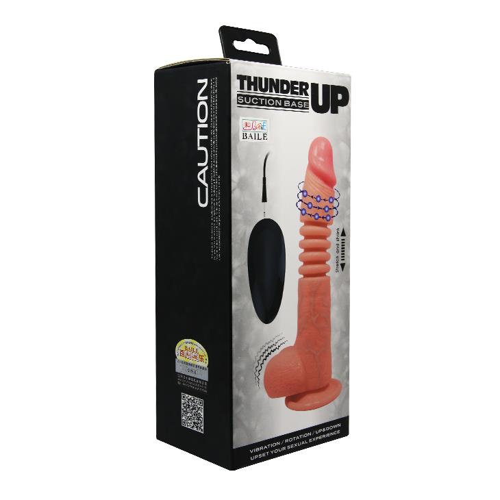 4-Duży penis dildo ruch posuwisty sex rotacja 22cm-4