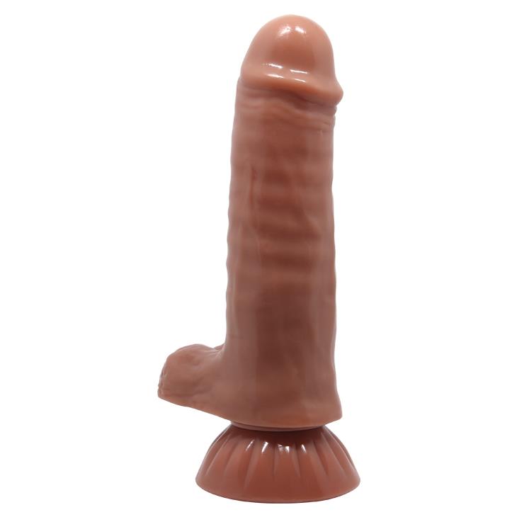 3-Realistyczny penis dildo członek przyssawka 18cm-3