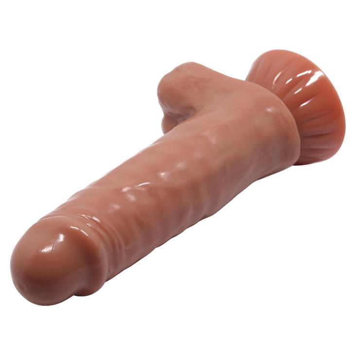7-Realistyczny penis dildo członek przyssawka 18cm-7