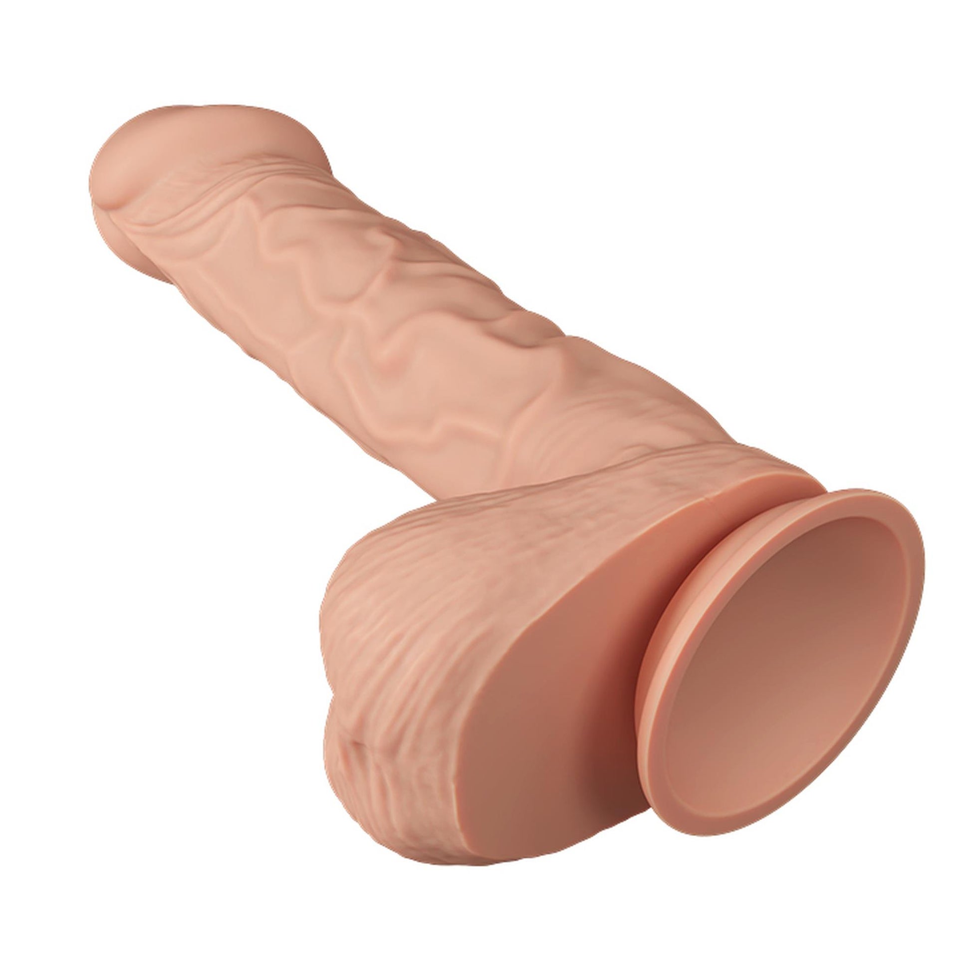 6-Duże realistyczne dildo penis z przyssawką  26cm-6