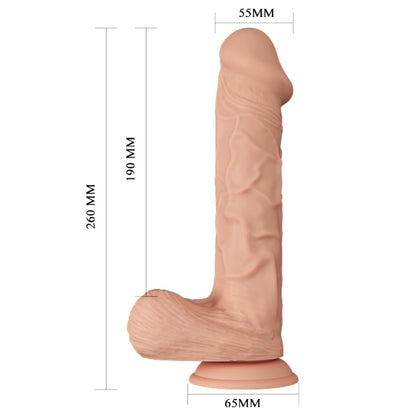 8-Duże realistyczne dildo penis z przyssawką  26cm-8
