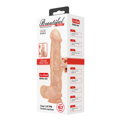 9-Duże realistyczne dildo penis z przyssawką  26cm-9