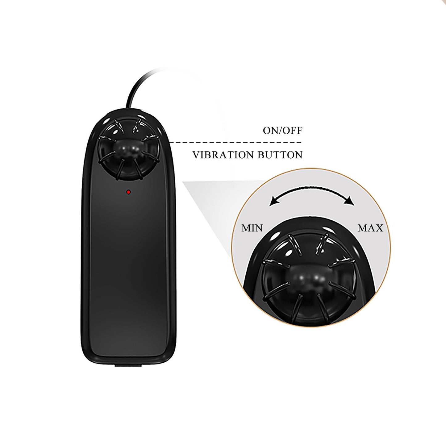 8-BAHAMUT, 8,5", Super soft TPR, Vibration Bendable Suction base-8
