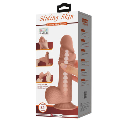11-BAILE - Sliding Skin 8,1'', Bendable Suction base TPR-11
