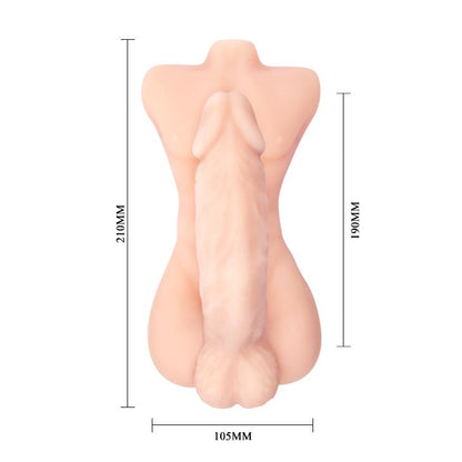 5-Wielkie dildo z muskularną podstawą realistyczne-5