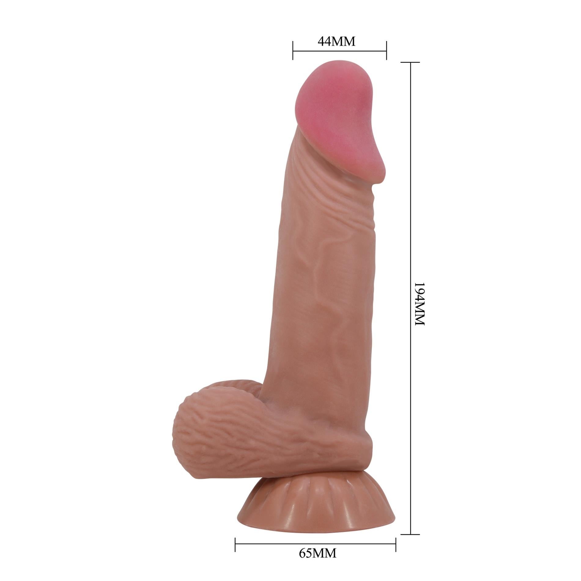 10-BAILE - Sliding Skin 8,1'', Suction base Bendable TPR-10
