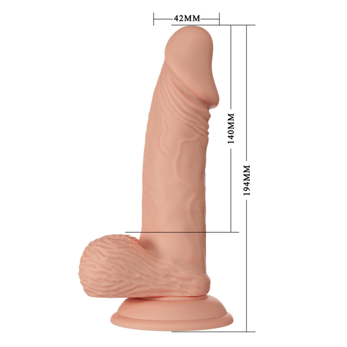 13-Ultra Realistyczne Dildo Sztuczny Penis 19,4 cm-13