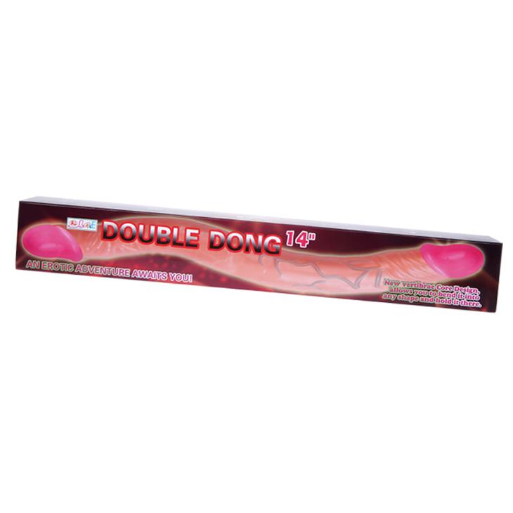 6-Dildo realistyczne wyginane długie podwójne 36cm-6