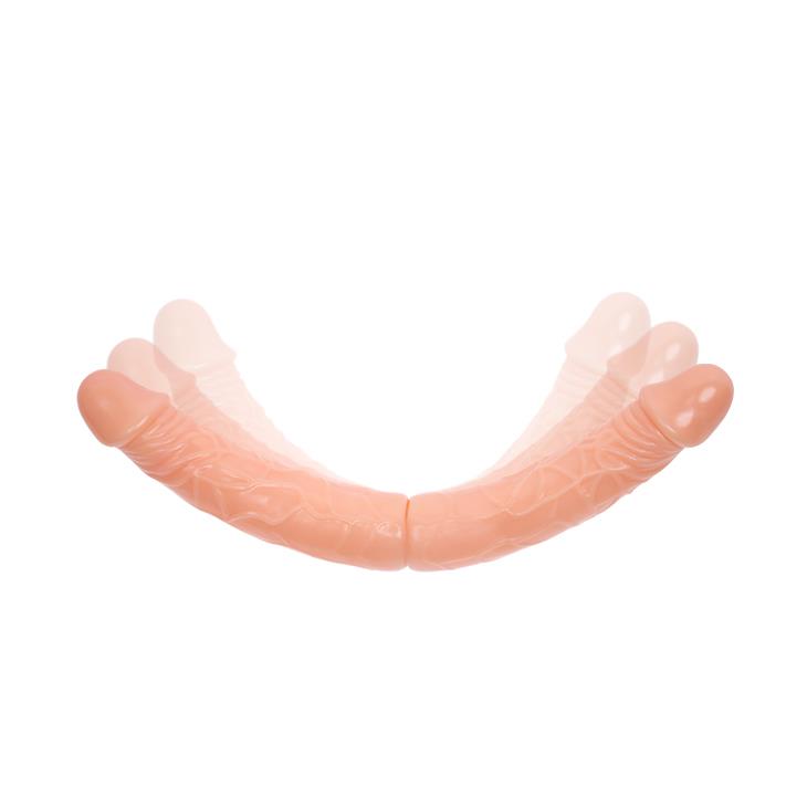 3-Naturalny realistyczny penis dwa końce podwójny 36-3