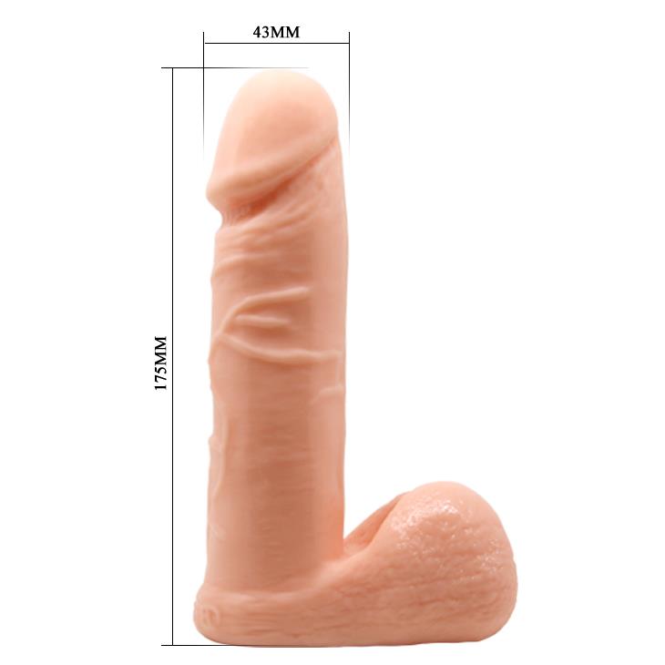 7-Uprząż dildo strapon lesbijskie penis członek 17cm-7