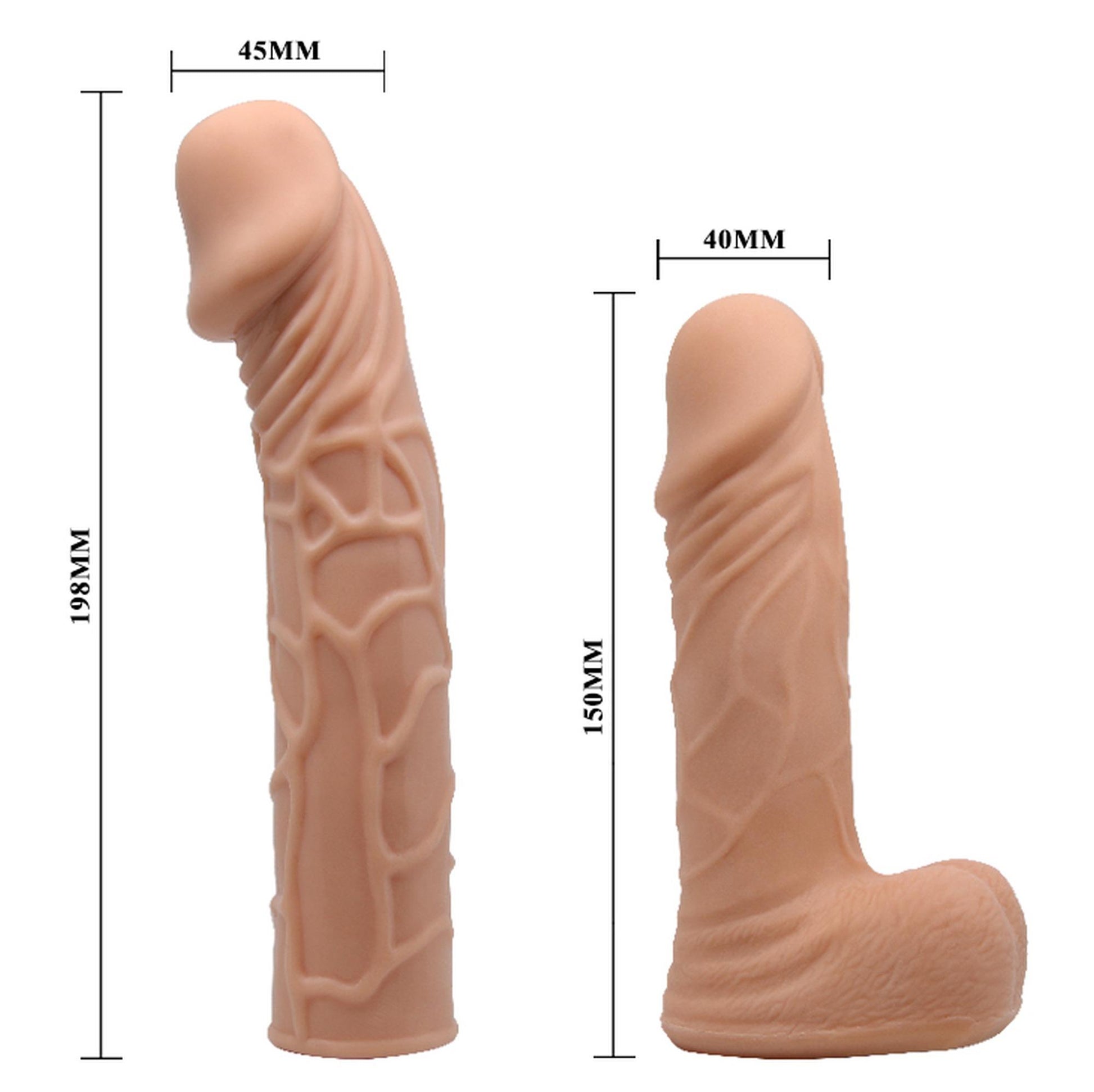 7-Strap-on na szelkach z dwoma żylastymi penisami-7