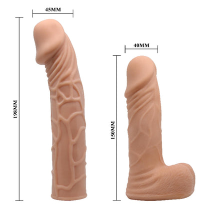 7-Strap-on na szelkach z dwoma żylastymi penisami-7