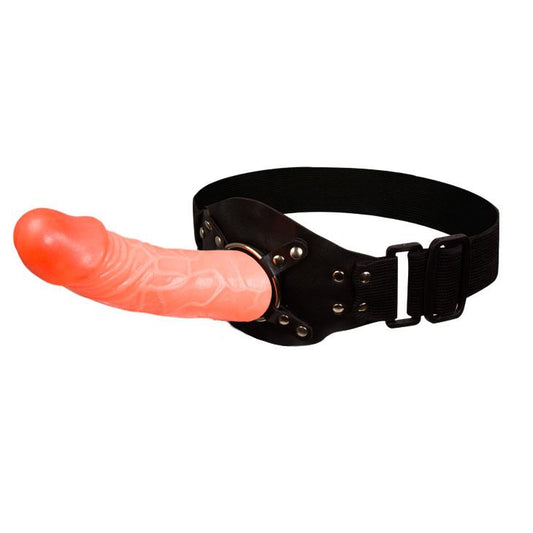 1-Dildo z opaską na nogę udo penis członek sex 17cm-1