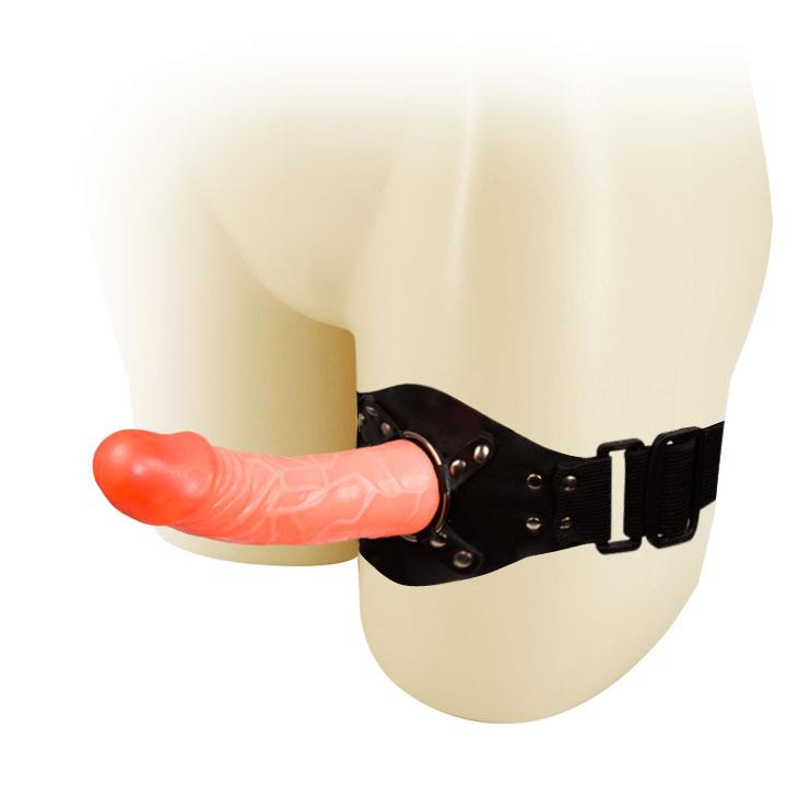 2-Dildo z opaską na nogę udo penis członek sex 17cm-2