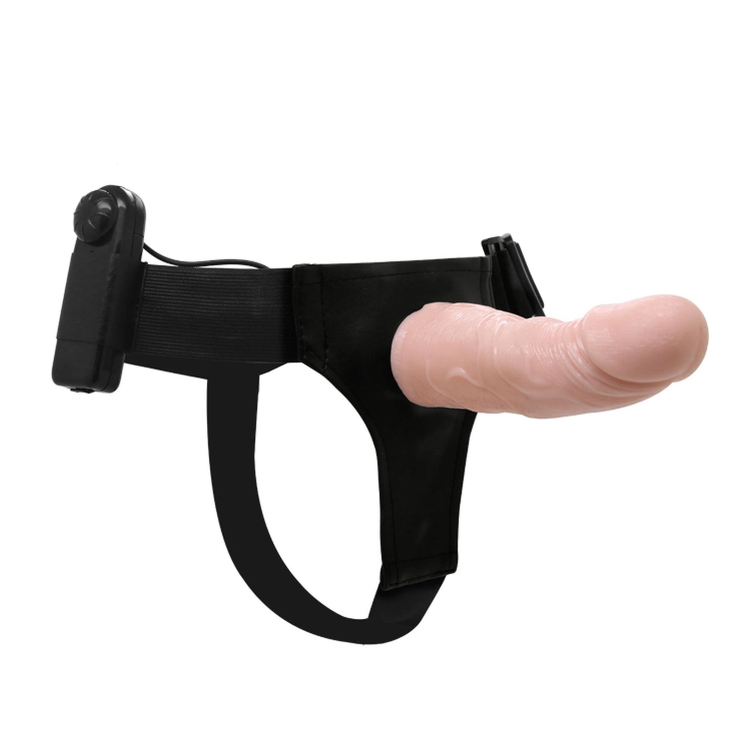 2-Wibrujący strap-on odczepiane realistyczne dildo-2