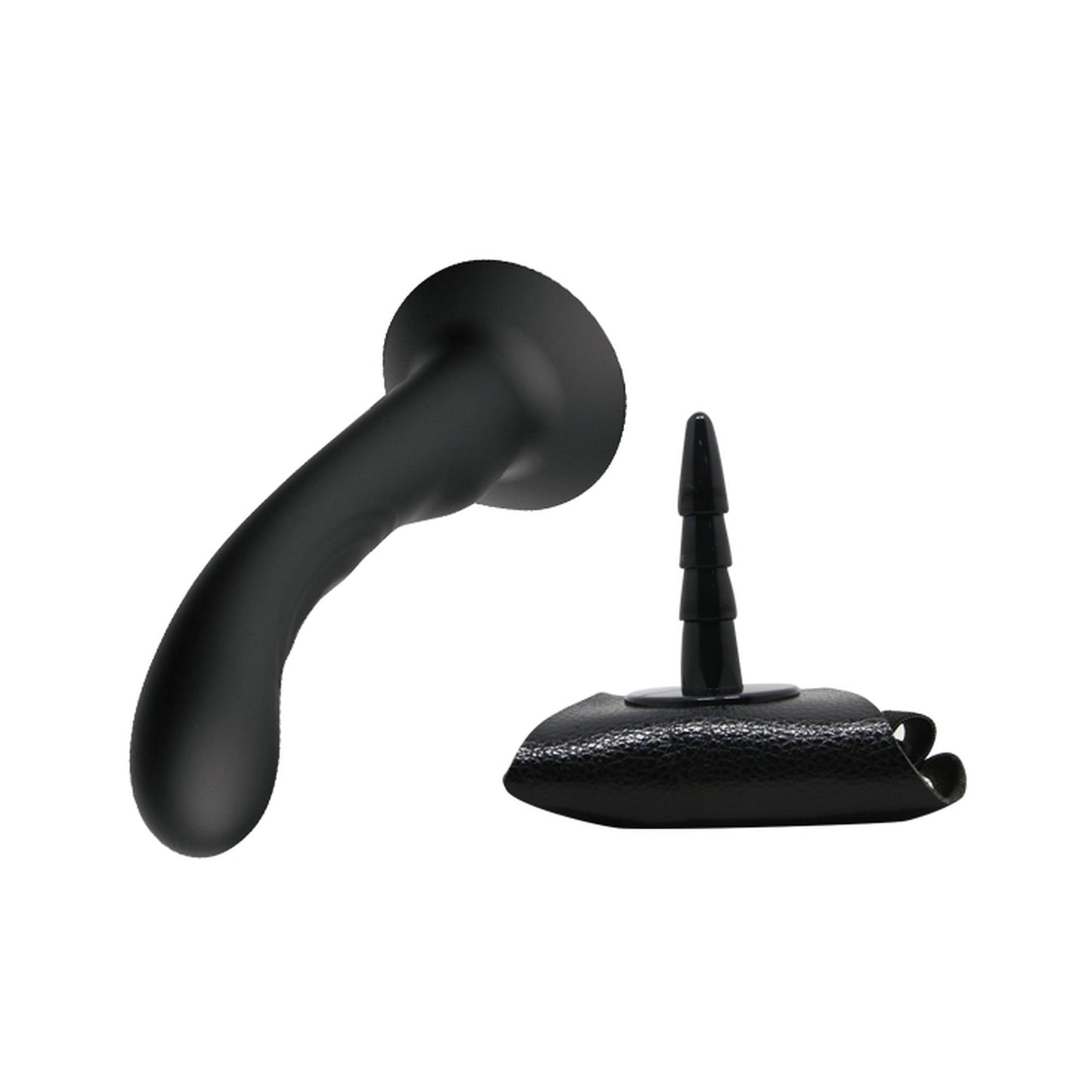 5-Odczepiany strap-on majtki z zakrzywionym dildo-5