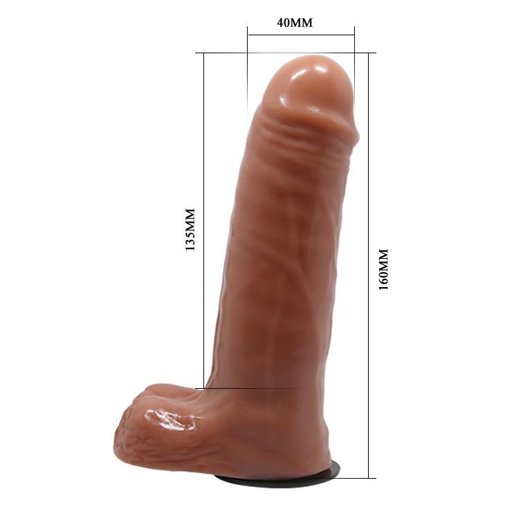 3-Strapon z wibracjami na paskach uprząż sex 16cm-3