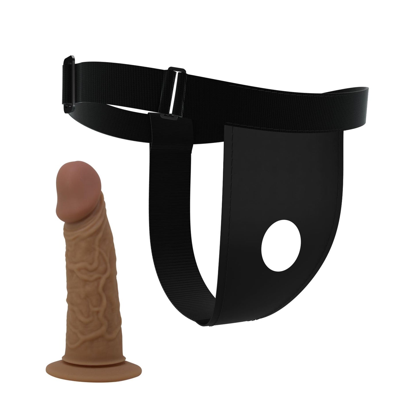 3-PRETTY LOVE - HARNESS BRIEFS- Houston Strap-On 6,8'' Dildo-3