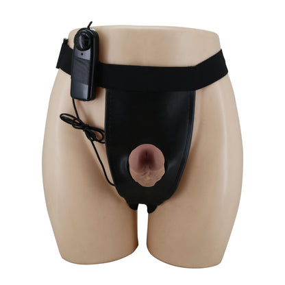 4-PRETTY LOVE - HARNESS BRIEFS- Draven Strap-On 6,8'' Dildo vibration-4
