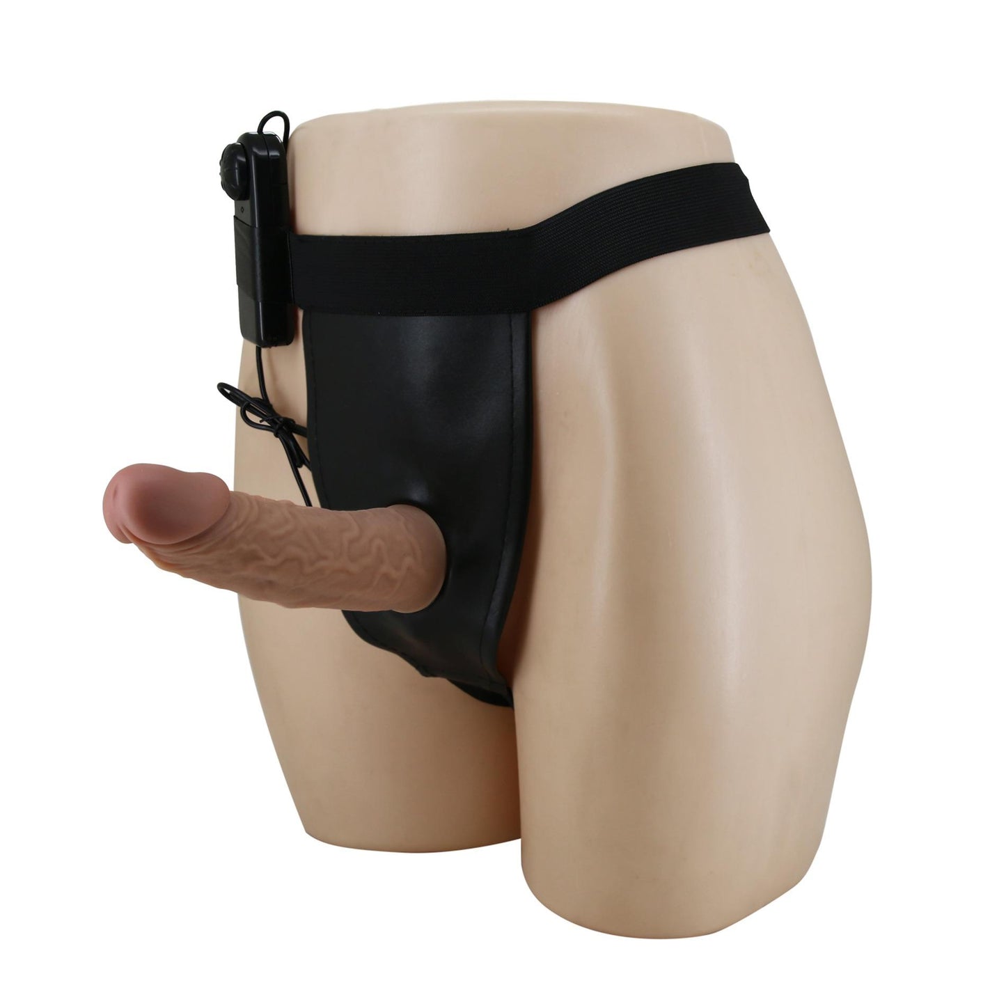 5-PRETTY LOVE - HARNESS BRIEFS- Draven Strap-On 6,8'' Dildo vibration-5