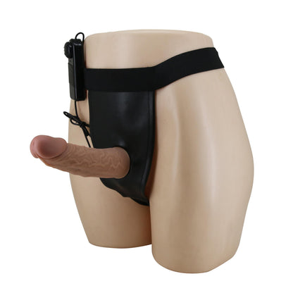 5-PRETTY LOVE - HARNESS BRIEFS- Draven Strap-On 6,8'' Dildo vibration-5