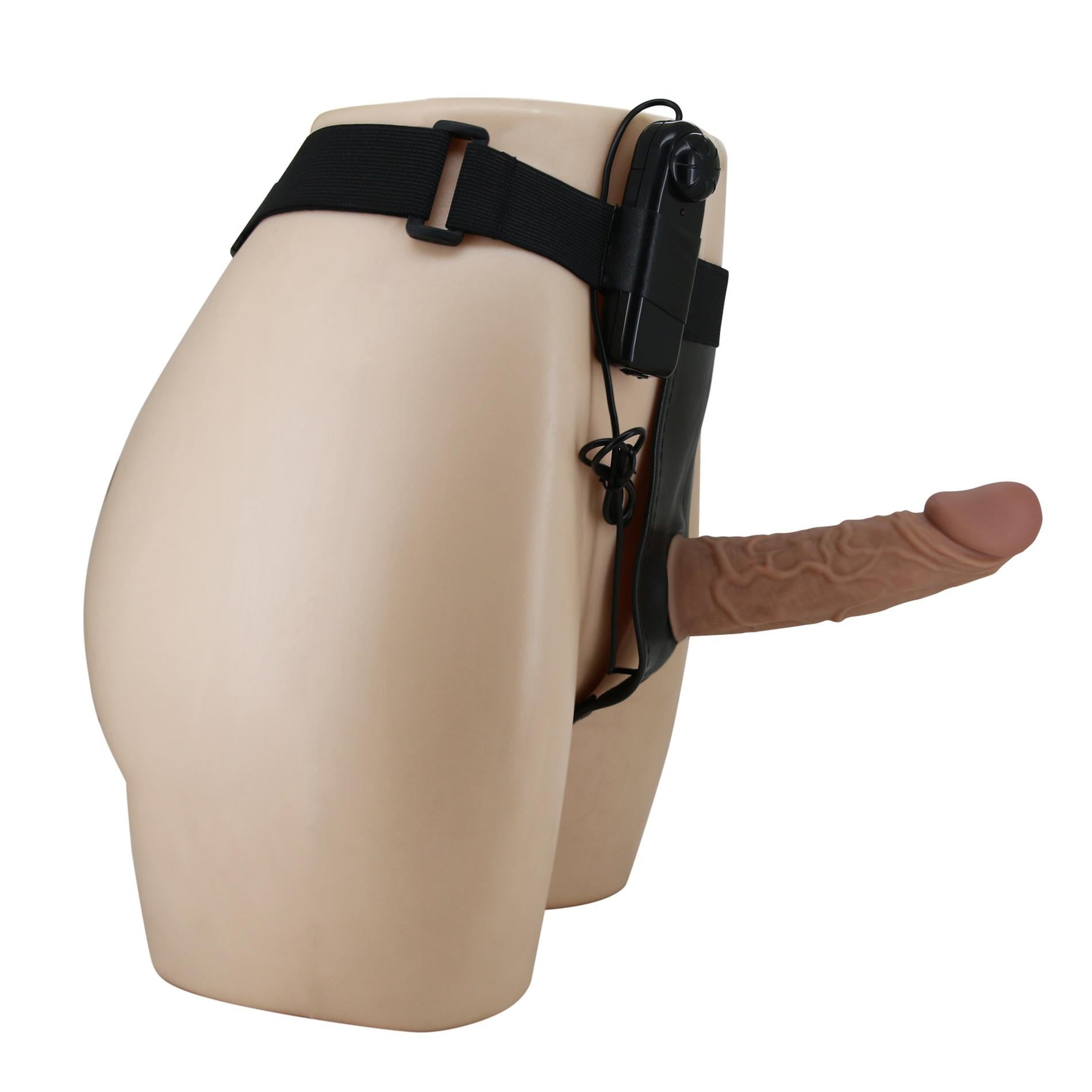 6-PRETTY LOVE - HARNESS BRIEFS- Draven Strap-On 6,8'' Dildo vibration-6