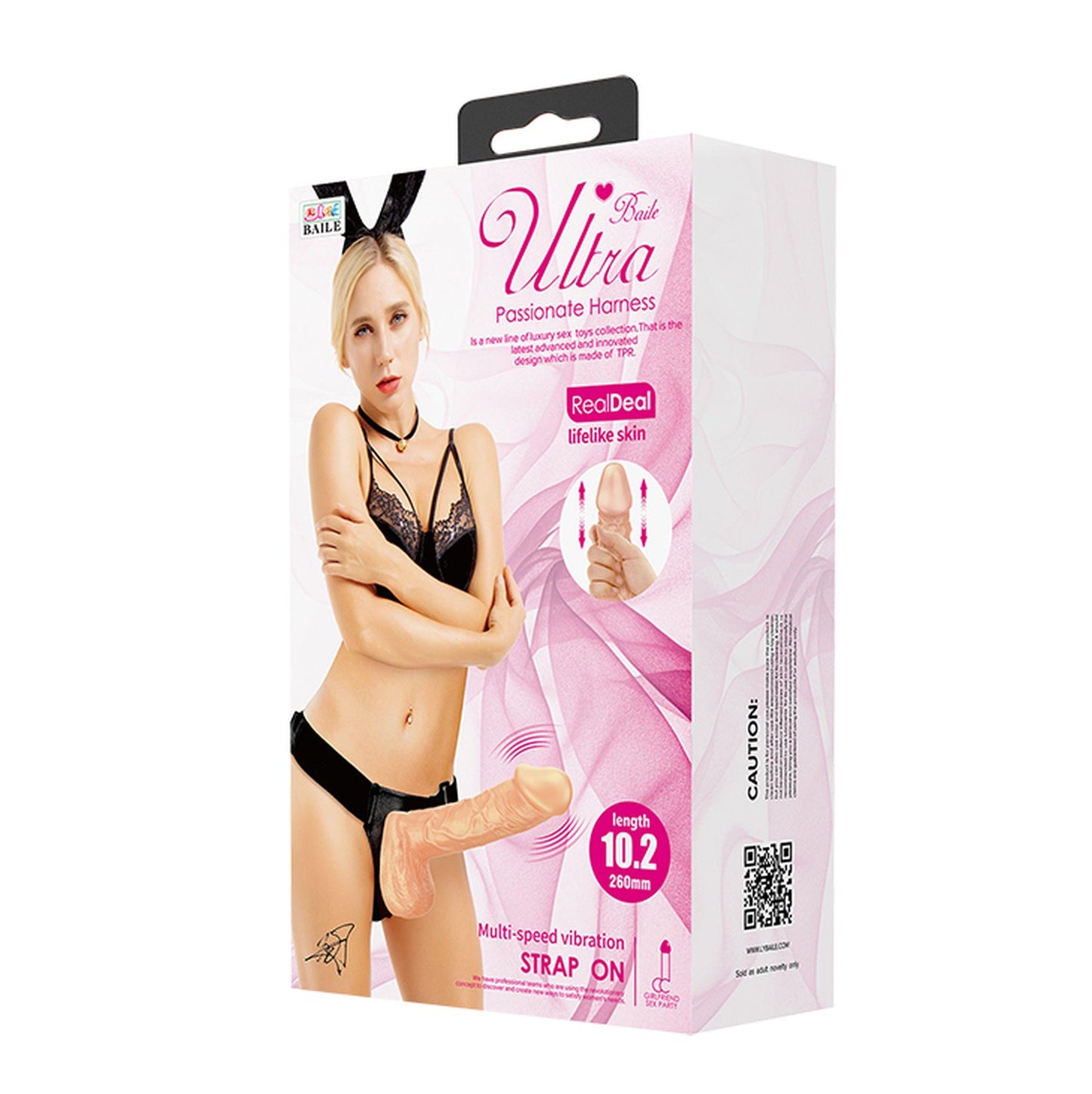14-Dildo realistyczny penis wibracje strap-on 26cm-14