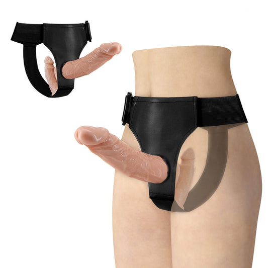 2-BAILE -STRAP ON DOUBLE DILDOS, 7.1''+5.9''-2