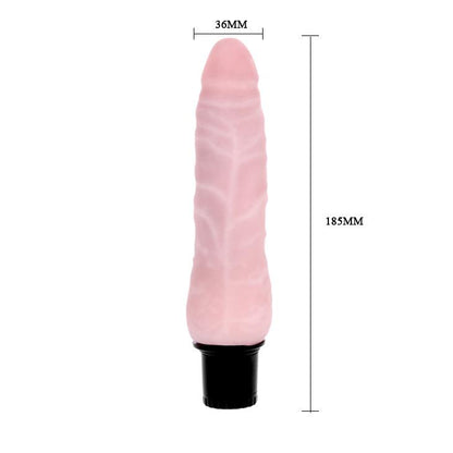 3-Naturalny kształt materiał wibrator sex penis 23cm-3