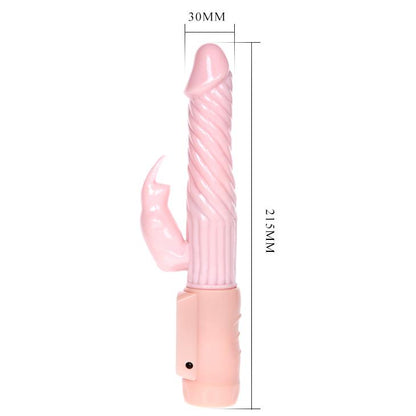 4-Ogrzewany wibrator z sex masażerem łechtaczki 21cm-4