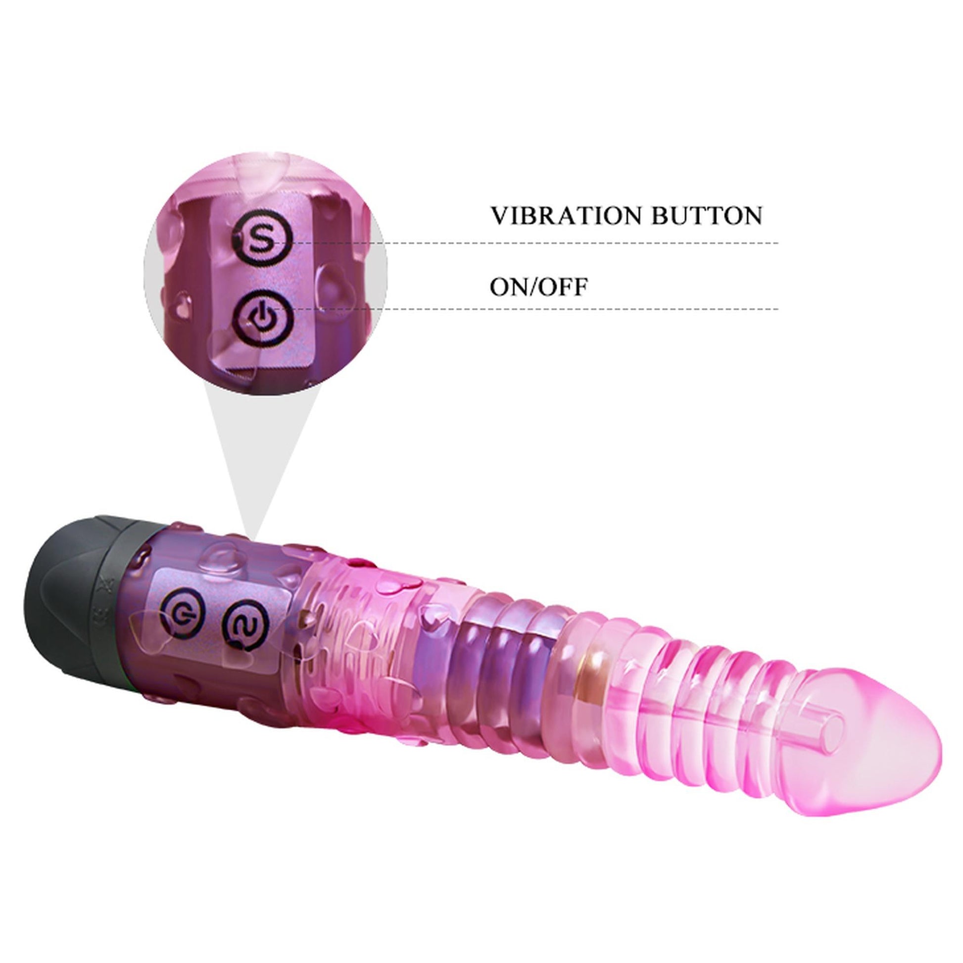 7-Klasyczny wibrator jak penis 10 wibracji-7