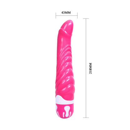 4-Wibrator punkktu G Gspot realistyczny penis 21cm-4