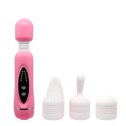 2-Masażer łechtaczki body wand różdżka z nakładkami-2