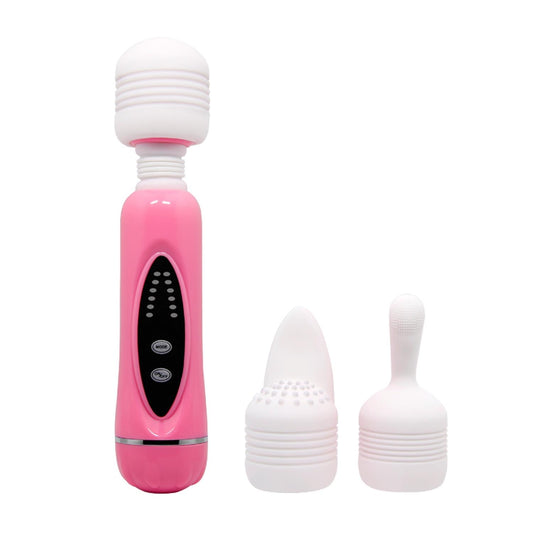 1-Masażer łechtaczki body wand różdżka z nakładkami-1