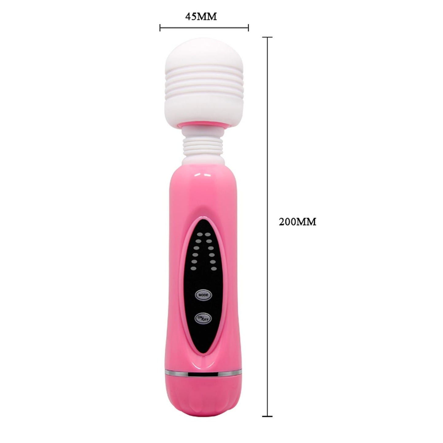 6-Masażer łechtaczki body wand różdżka z nakładkami-6