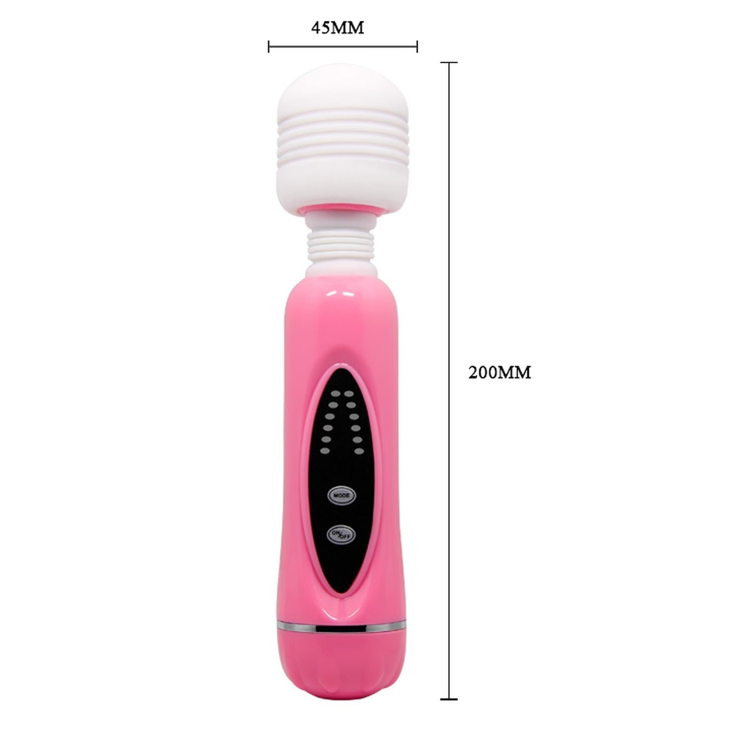 6-Masażer łechtaczki body wand różdżka z nakładkami-6