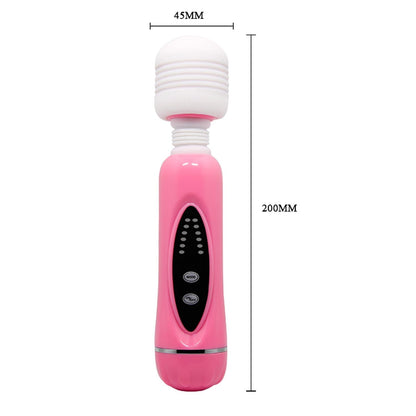 6-Masażer łechtaczki body wand różdżka z nakładkami-6