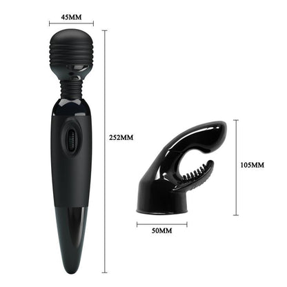 4-Wibrujący masażer łechtaczki punktu g różdżka 25cm-4