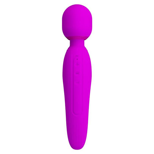 1-Wibrujący masażer łechtaczki różdżka 7trybów 23cm-1