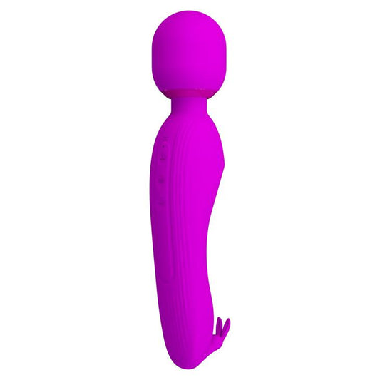 2-Wibrujący masażer łechtaczki różdżka 7trybów 23cm-2