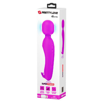 4-Wibrujący masażer łechtaczki różdżka 7trybów 23cm-4