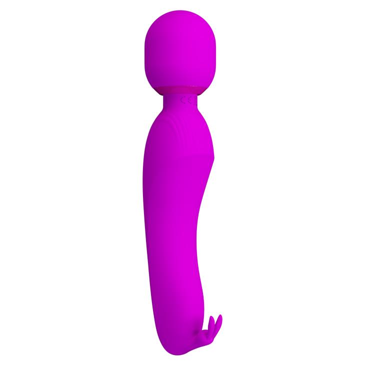 5-Wibrujący masażer łechtaczki różdżka 7trybów 23cm-5