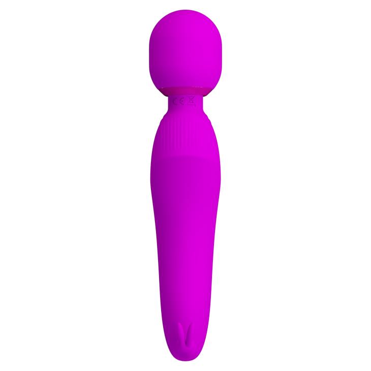 6-Wibrujący masażer łechtaczki różdżka 7trybów 23cm-6